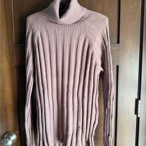 Sanctuary Brownish/Gray Turtleneck Sweater